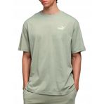 PUMA Erkek ESS Relaxed No. 1 Logo Tee T-shirt Lux Army S