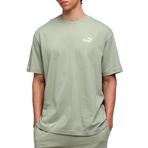 PUMA Erkek ESS Relaxed No. 1 Logo Tee T-shirt Lux Army XS