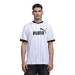 PUMA Erkek ESS Striped Jersey Forma PUMA White M