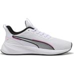 Puma Erkek Flyer Lite Düz Taban Spor Ayakkabı Nefes Alabilir Yapı ile Koşu ve Yürüyüş İçin İdeal - Beyaz