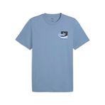 PUMA Erkek GRAPHIC Tee T-shirt Cool Blue S