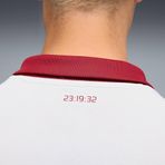 PUMA Erkek GSK Away Jersey Replica w/oS Forma PUMA Beyaz-Yoğun Turuncu S