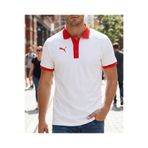 Puma Erkek Günlük Kullanıma ve Spora Uygun Antrenman Polo Yaka T-shirt Rahat Düz Spor Tişört