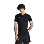 PUMA Erkek Individual Padel Jersey Forma PUMA Black-Heat Fire S