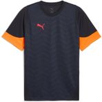 PUMA Erkek individualCUP Jersey Forma New Navy-Glowing Red L