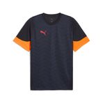 PUMA Erkek individualCUP Jersey Forma New Navy-Glowing Red XS