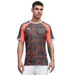 PUMA Erkek individualLIGA Graphic Jsy Forma Shadow Gray-PUMA White XL
