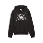PUMA Erkek Jaws Core Hoodie Sweatshirt PUMA Black S