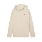 PUMA Erkek Kapüşonlu Sweatshirt, PUMATECH HOODİE Eşofman Üst, Bej, L Beden