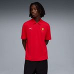 Puma Erkek Kırmızı Puma Ferrari Cloudspun Polo Kırmızı Erkek Polo T-Shirt