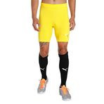 PUMA Erkek LIGA Baselayer Kısa Tayt pantolon Cyber Yellow,L