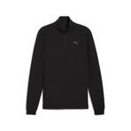 PUMA Erkek M Cloudspun 1/4 Zip T-shirt PUMA Black L