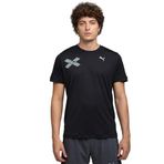 PUMA Erkek M RUN DIGITOKYO GRAPHIC TEE T-shirt PUMA Black M