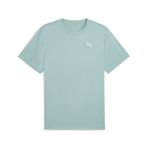 PUMA Erkek M TAD ESS SOLID CAT TEE LC T-shirt Light Moss S