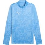 Puma Erkek Mavi Puma Teamcup Training 1/4 Zip Top Mavi Erkek Eşofman Üst - L