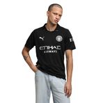 PUMA Erkek MCFC Away Jersey Replica Forma PUMA Black L