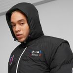 Puma Erkek Puma Black Puma Bmw Mms Statement Race Jkt Siyah Erkek Fermuarlı Sweatshirt - XS