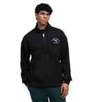 PUMA Erkek PUMA CLASS Half Zip Sweater Sweatshirt Green Terrain S