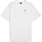 Puma Erkek Puma Ferrari Miami Graphic Tee Beyaz Erkek T-Shirt - XL