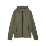 PUMA Erkek Pumatech kapüşonlu ceket, Yeşil (Loden Green, XL
