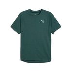PUMA Erkek RUN VELOCITY TEE TRI-BLEND T-shirt Green Terrain-Heather S