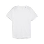 PUMA Erkek RUN VELOCITY TEE TRI-BLEND T-shirt PUMA White S