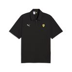 PUMA Erkek Scuderia Ferrari Cloudspun Polo Tişört, Siyah, X-Large