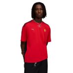 PUMA Erkek Scuderia Ferrari Cloudspun tişört, Kırmızı (Rosso Corsa Red), L