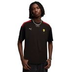 PUMA Erkek Scuderia Ferrari Cloudspun tişört, Siyah, L