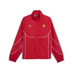 PUMA Erkek Scuderia Ferrari PUMATECH-X ceket, Kırmızı (Rosso Corsa Red), M