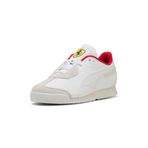 PUMA Erkek Scuderia Ferrari Roma Ayakkabı, Beyaz, 7,5, Beyaz, 42 EU
