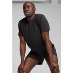 Puma Erkek Siyah Kısa Kollu Tişört 2XL Beden GRAPHICS RUNNING ILLUSTRA Modeli