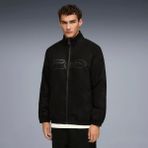 Puma Erkek Siyah Puma T7 Suede Track Jacket Siyah Erkek Fermuarlı Ceket