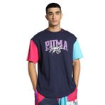 Puma Erkek T-Shirt, Lacivert, 40