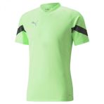 PUMA Erkek Teamfinal Training Jersey Kazak, Fizzy Lime Siyah Gümüş, XL