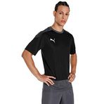 PUMA Erkek TeamGoal 23 Training Jersey Tişört, Siyah-Asphalt, S