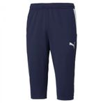 PUMA Erkek Teamliga Training 34 Pantolon Peacoat-Puma Beyaz,L
