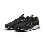 PUMA Erkek X-Cell Lightspeed Spor Ayakkabı PUMA Black-Dark Olive-Army 40