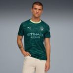 Puma Erkek Yeşil Puma Mcfc 4th Jersey Replica Yeşil Erkek Forma
