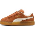 Puma Erkeklere Uygun Suede XL Spor Ayakkabı Süet Malzeme ile Konforlu Tasarım Kauçuk Taban - Koyu Sarı
