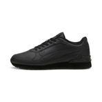PUMA Erkek/Üniseks ST Runner v4 L Düşük Bot PUMA Siyah-Gölge Gri 44,5