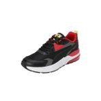 PUMA Erkek/Unisex Ferrari VIS2K-PUMA Black-Rosso Corsa-Puma Aged Silver Low Boot 41