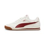 PUMA Erkek/Unisex Puma Turino II-Warm White-Intense Red-Gum Low Boot 37