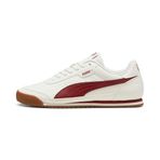 PUMA Erkek/Unisex Puma Turino II-Warm White-Intense Red-Gum Low Boot 40