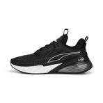 PUMA Erkek/Unisex X-Cell Action-PUMA Siyah-PUMA Beyaz-Soğuk Koyu Gri Düşük Bot 42.5