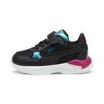 PUMA Erkek/Unisex X-Ray SpeedLiteBounySkyACInf-PUMA Black-Cold Green-Magenta Gleam Low Boot 25