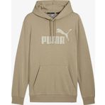 Puma Ess Big Logo Hoodie Erkek Bej Sweatshırt