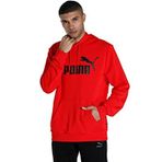 PUMA ESS Big Logo kapüşonlu erkek sweatshirt, kırmızı (High Risk Red), XXL