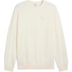 Puma Ess Elevated Crew Erkek Sweatshirt Krem 68472799 - XL