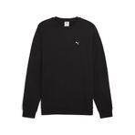PUMA Ess Elevated Crew Siyah Sweatshirt, XS, 684727, Black, erkek